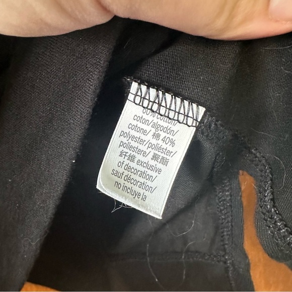 Victorias Secret Womens Sleep Shirt Black Holiday Large Long Sleeve Lightweight - Picture 8 of 11